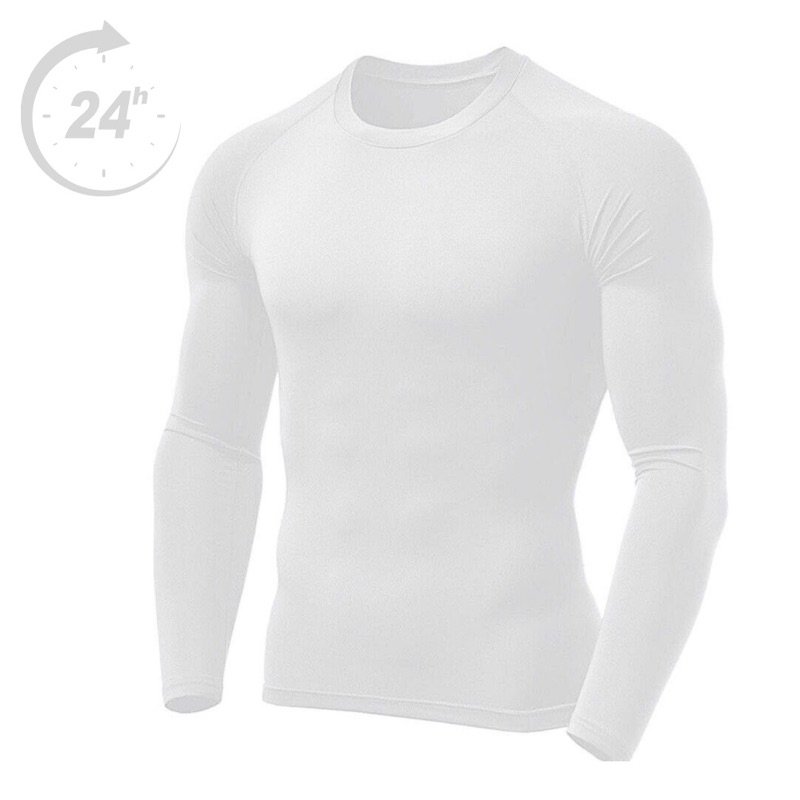 Blusa Térmica Camisa proteção Uv+50 Camiseta Segunda pele Unissex Promoção