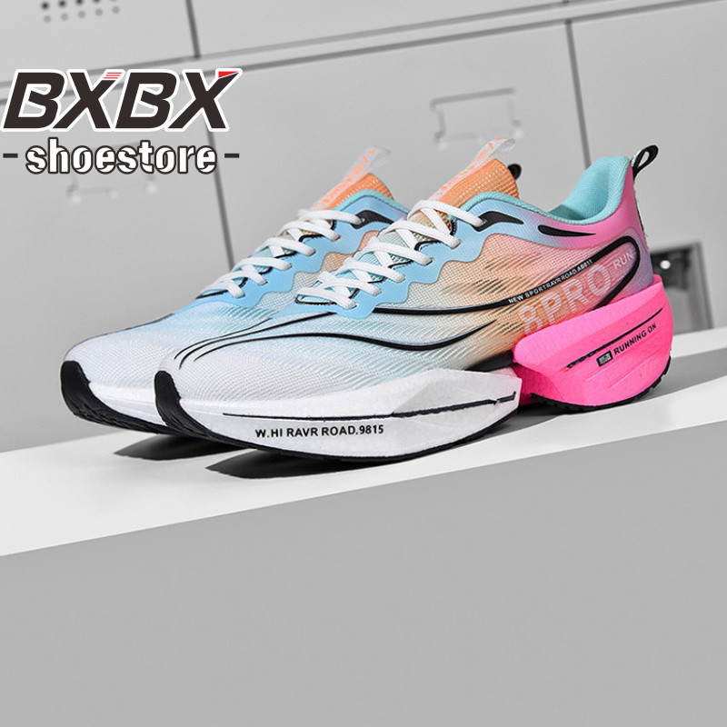 Placa De Carbono Absorção De Choque Tênis Esportivos De Corrida casual super Leve Casal shoes34-45