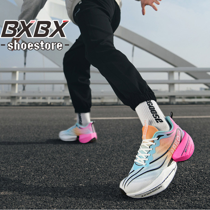 Placa De Carbono Absorção De Choque Tênis Esportivos De Corrida casual super Leve Casal shoes34-45